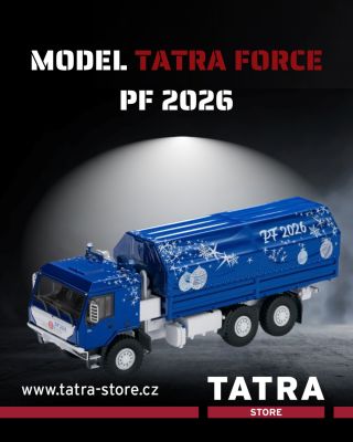 Opět máme v nabídce krásný PF model pro rok 2026. Dlouho neváhejte, jedná se o limitovanou sérii ❄️🚚 Sběratelský a...